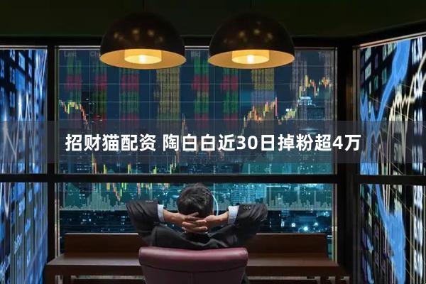 招财猫配资 陶白白近30日掉粉超4万